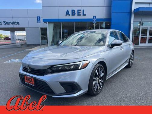Lunar Silver Metallic 2023 Honda Civic EX