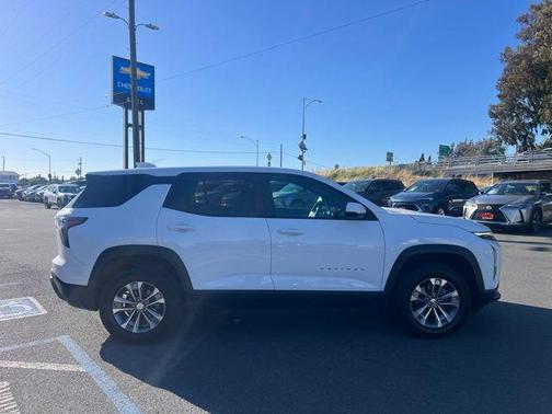 Summit White 2025 Chevrolet Equinox 1LT