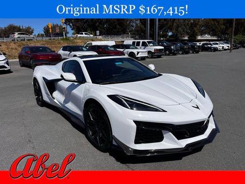 Arctic White 2024 Chevrolet Corvette Z06