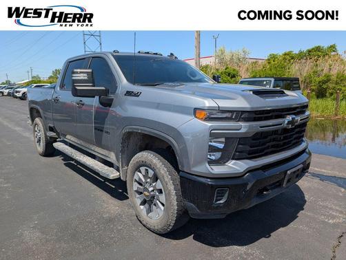 Sterling Gray Metallic 2024 Chevrolet Silverado 2500 Custom