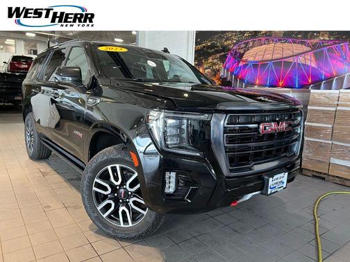 Onyx Black 2023 GMC Yukon AT4