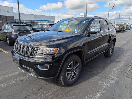 Diamond Black Crystal Pearlcoat 2020 Jeep Grand Cherokee Limited