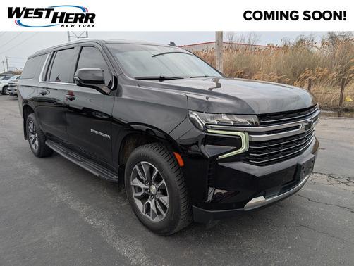 Black 2022 Chevrolet Suburban LT