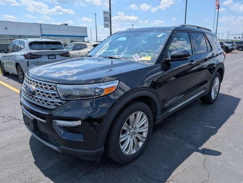 Agate Black Metallic 2021 Ford Explorer Limited