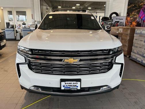 Summit White 2022 Chevrolet Tahoe Premier
