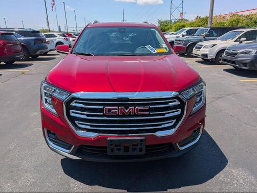 Volcanic Red Tintcoat 2024 GMC Terrain SLT