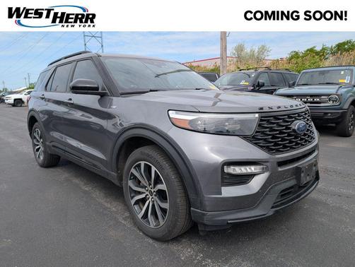 Carbonized Gray Metallic 2022 Ford Explorer ST-Line