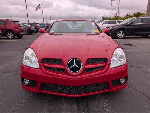 Mars Red 2009 Mercedes-Benz SLK-Class SLK300 Roadster