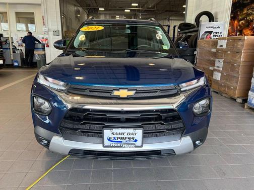 Pacific Blue Metallic 2021 Chevrolet Trailblazer LT