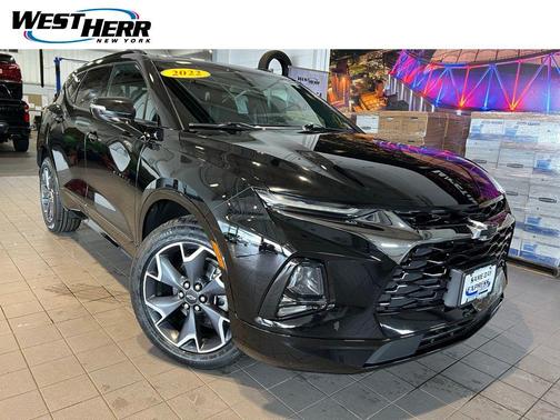 Black 2022 Chevrolet Blazer RS