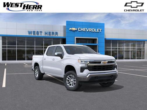 Summit White 2026 Chevrolet Silverado 1500 LT