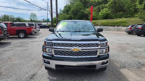 Rainforest Green Metallic 2014 Chevrolet Silverado 1500 1LT