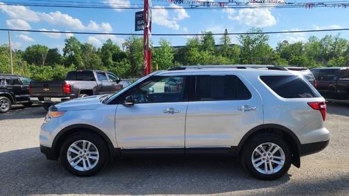 Ingot Silver Metallic 2015 Ford Explorer XLT