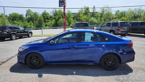 Deep Sea Blue 2021 Kia Forte GT-Line