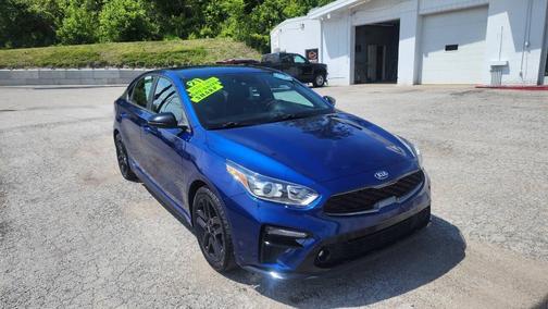 Deep Sea Blue 2021 Kia Forte GT-Line