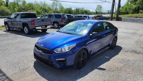 Deep Sea Blue 2021 Kia Forte GT-Line