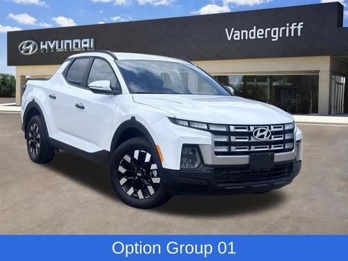 Atlas White 2025 Hyundai SANTA CRUZ SEL
