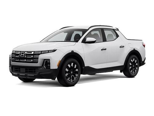 Atlas White 2025 Hyundai SANTA CRUZ SEL