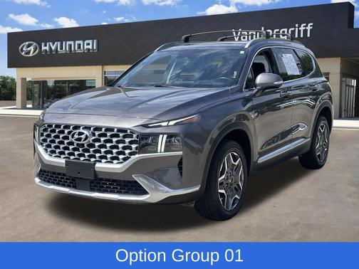 Portofino Gray 2023 Hyundai Santa Fe Plug-In Hybrid Limited