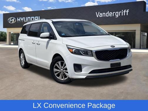Clear White 2016 Kia Sedona LX