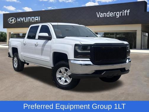 Summit White 2018 Chevrolet Silverado 1500 1LT