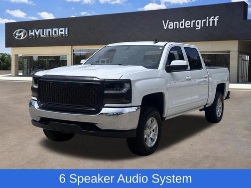 Summit White 2018 Chevrolet Silverado 1500 1LT