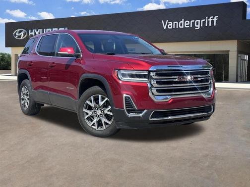 Cayenne Red Tintcoat 2021 GMC Acadia FWD SLE
