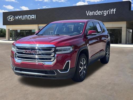 Cayenne Red Tintcoat 2021 GMC Acadia FWD SLE