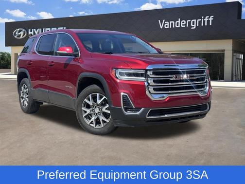 Cayenne Red Tintcoat 2021 GMC Acadia FWD SLE