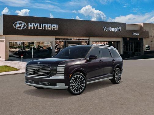 Galaxy Maroon Pearl 2026 Hyundai Palisade Hybrid Calligraphy