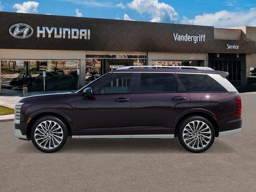 Galaxy Maroon Pearl 2026 Hyundai Palisade Hybrid Calligraphy