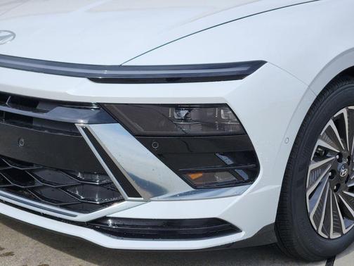 Serenity White 2026 Hyundai SONATA Hybrid Limited