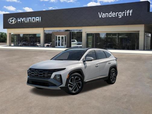 Creamy White Pearl 2026 Hyundai TUCSON Hybrid Limited