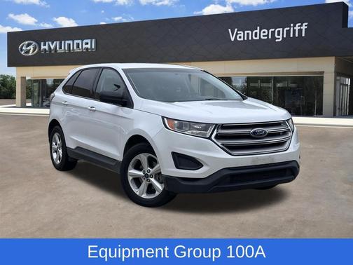 Oxford White 2015 Ford Edge SE