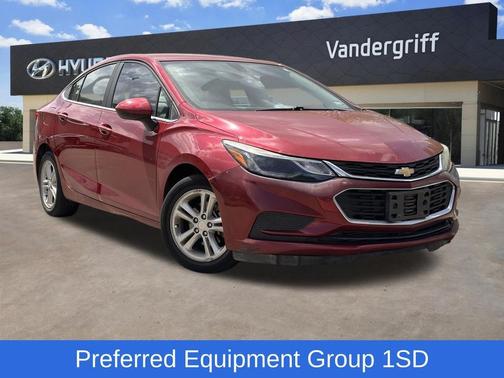Cajun Red Tintcoat 2018 Chevrolet Cruze LT