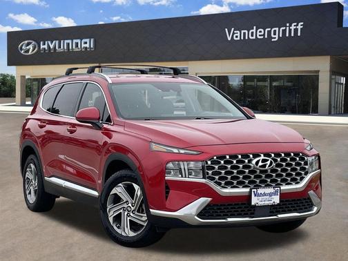 Calypso Red 2022 Hyundai SANTA FE SEL 2.4
