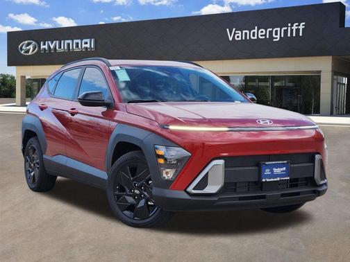 Ultimate Red Metallic 2026 Hyundai KONA SEL Sport