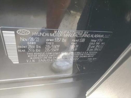 2023 Hyundai SANTA FE Limited