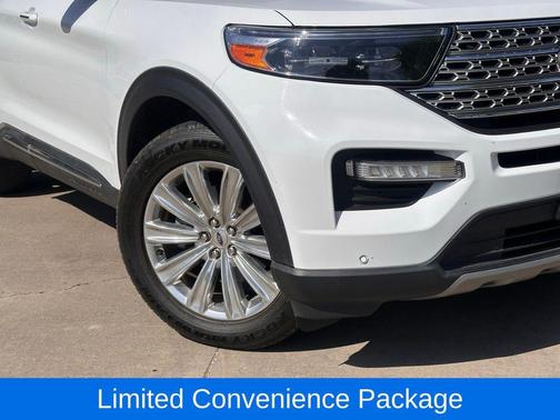 Oxford White 2021 Ford Explorer Limited
