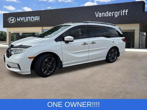 Platinum White Pearl 2022 Honda Odyssey Elite