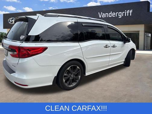 Platinum White Pearl 2022 Honda Odyssey Elite