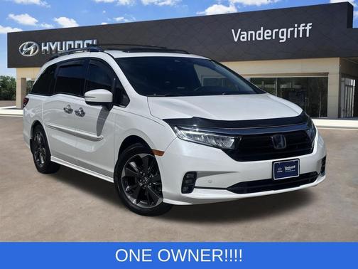 Platinum White Pearl 2022 Honda Odyssey Elite