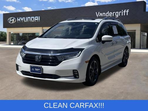 Platinum White Pearl 2022 Honda Odyssey Elite