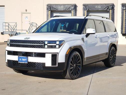 Serenity White 2026 Hyundai SANTA FE Calligraphy