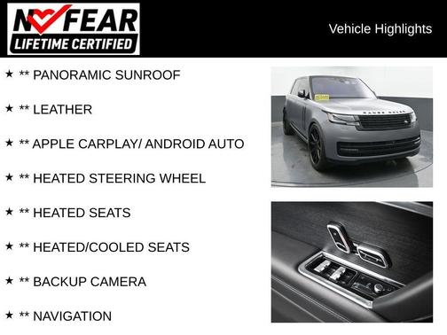 2023 Land Rover Range Rover P400 SE