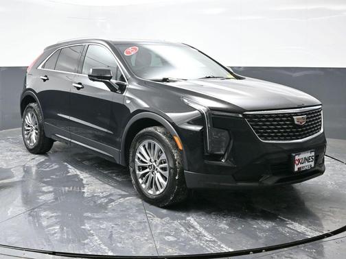 Stellar Black Metallic 2025 Cadillac XT4 Premium Luxury