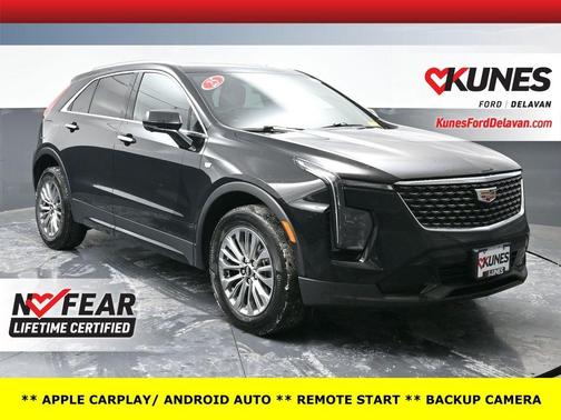 Stellar Black Metallic 2025 Cadillac XT4 Premium Luxury