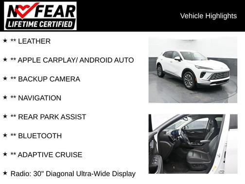 Summit White 2024 Buick Envision Preferred