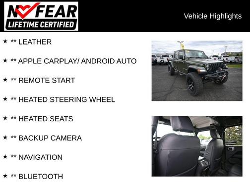 Sarge Green Clearcoat 2021 Jeep Gladiator Overland