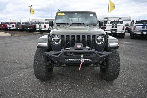 Sarge Green Clearcoat 2021 Jeep Gladiator Overland